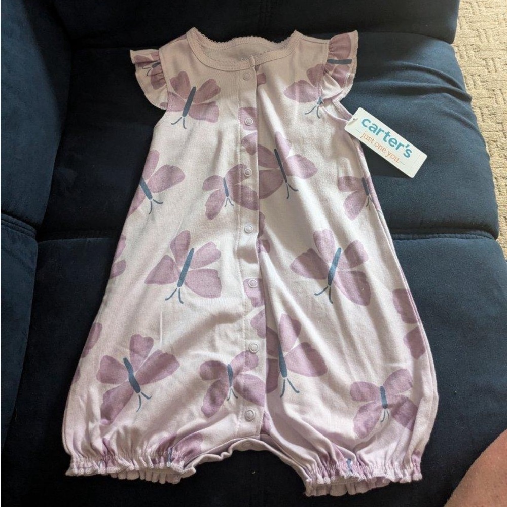Purple and White Outfit